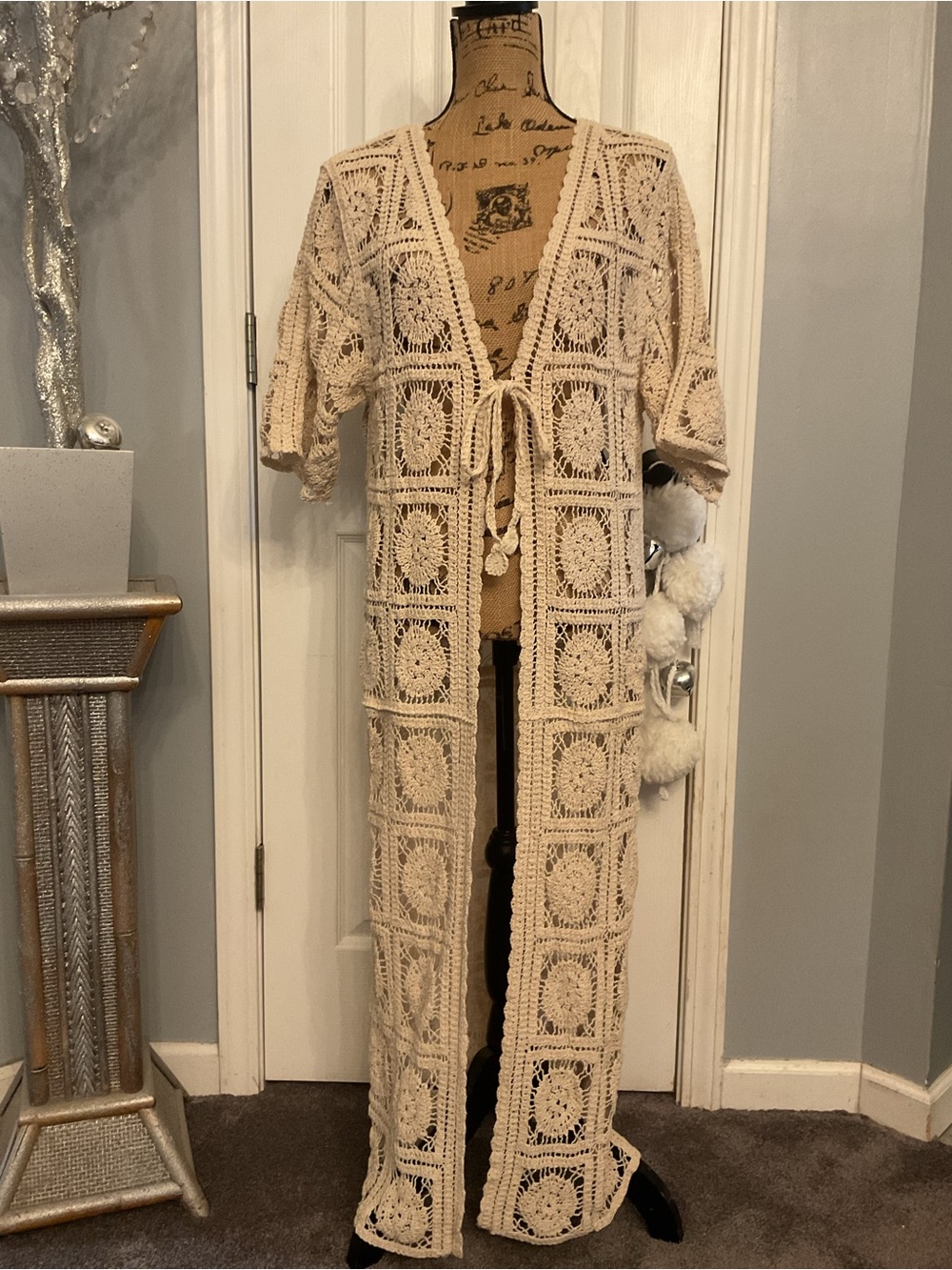 Lulla Collection by Bindya Crochet Kimono - Picture 3 of 5